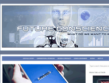 Tablet Screenshot of futureconscience.com